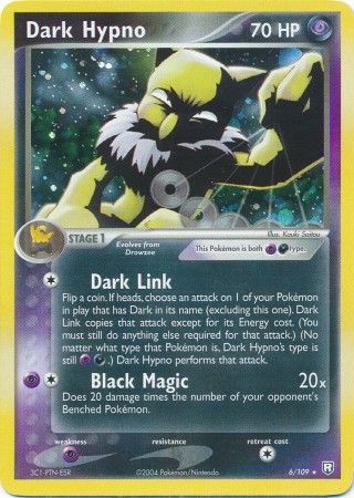 Dark Hypno - 6/109 - Holo Rare