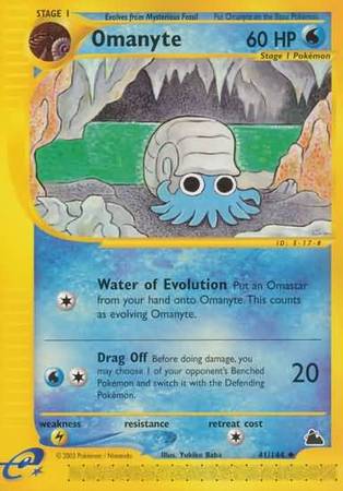 Omanyte - 41/144 - Uncommon