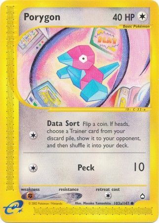 Porygon - 103a/147 - Common