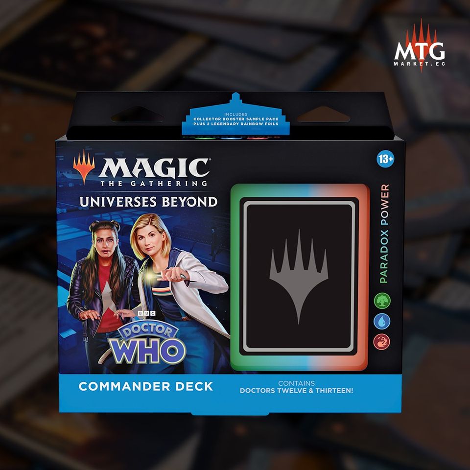 Deck Commander de Doctor Who, de Magic: The Gathering - Paradox Power