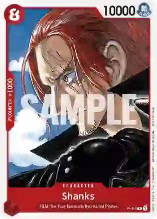 Shanks (One Piece Film Red) - One Piece Promotion Cards (OP-PR)