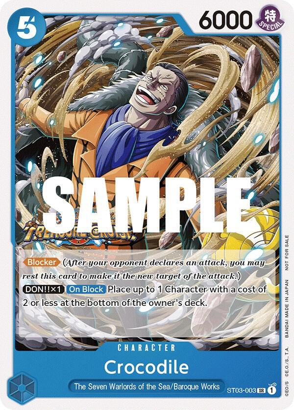 Crocodile (Tournament Pack Vol. 5) - One Piece Promotion Cards (OP-PR)