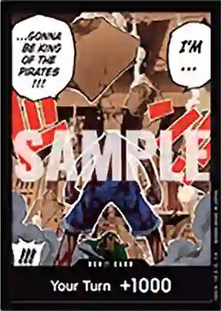 DON!! Card (Luffy vs. Crocodile) (Devil Fruits Collection Vol. 1) - One Piece Promotion Cards (OP-PR)