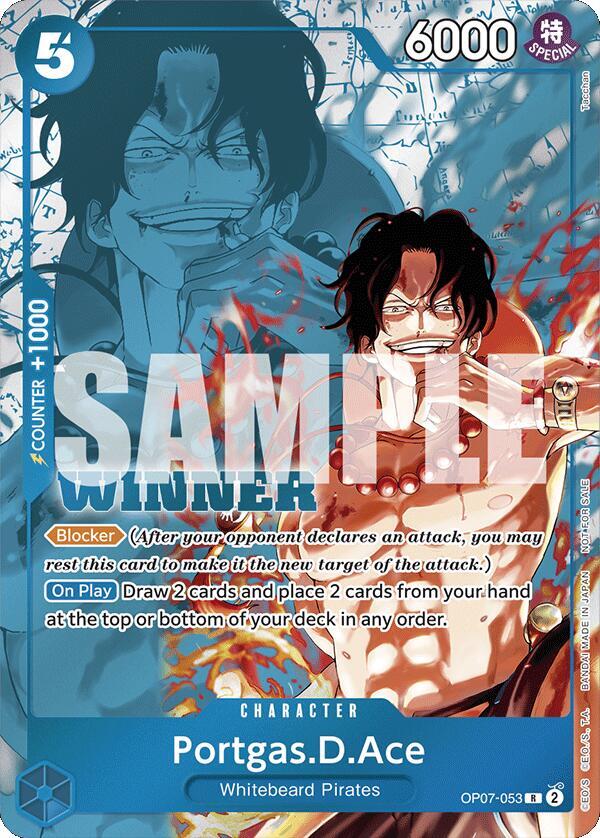 Portgas.D.Ace (Winner Pack 2024 Oct.-Dec.) - One Piece Promotion Cards (OP-PR)