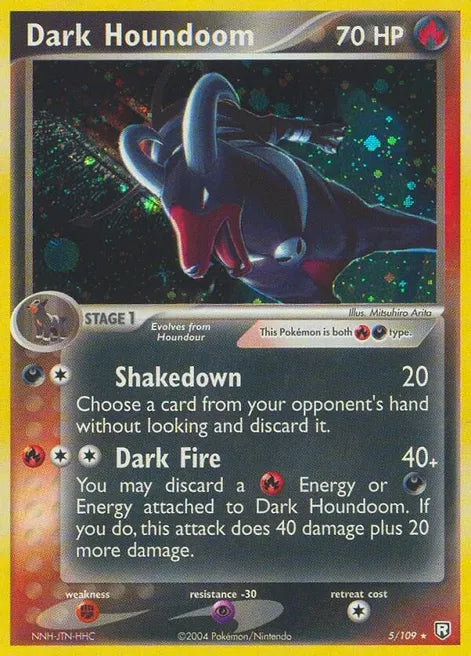 Dark Houndoom - 005/109 - Team Rocket Returns (RR)