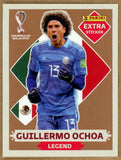 Cromo Panini Qatar 2022 - Guillermo Ochoa (Legend - Extra Sticker Bronze)