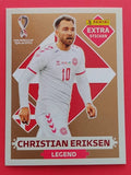 Cromo Panini Qatar 2022 - Christian Eriksen (Legend - Extra Sticker Bronz)