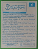 Cromo Panini FIFA World Cup Korea/Japan 2002 - Busan Asian Stadium #6